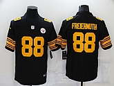 Nike Steelers 88 Pat Freiermuth Black Color Rush Limited Jersey,baseball caps,new era cap wholesale,wholesale hats